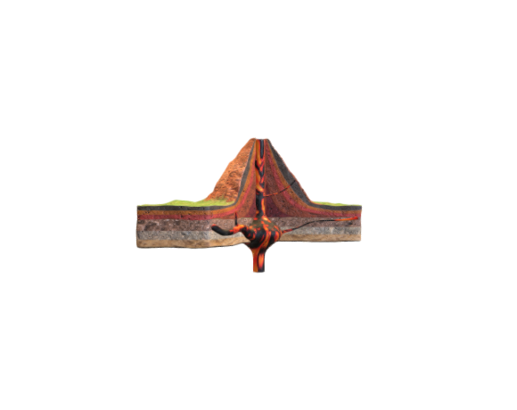 Volcano structure