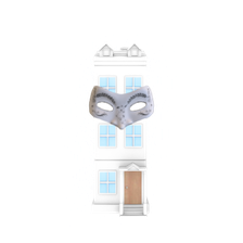 Small Townhouse Carnaval Mask LOD0