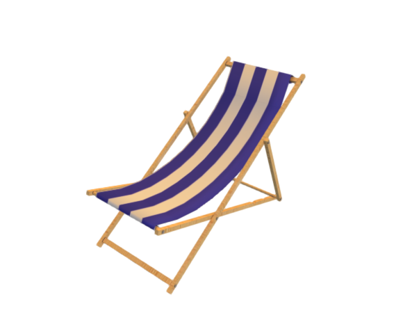 Beach Chair Blue