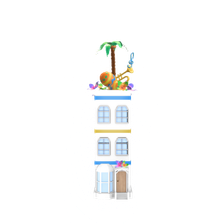 Musical Palm Tree on Carnaval Rooftop - Small Townhouse V2