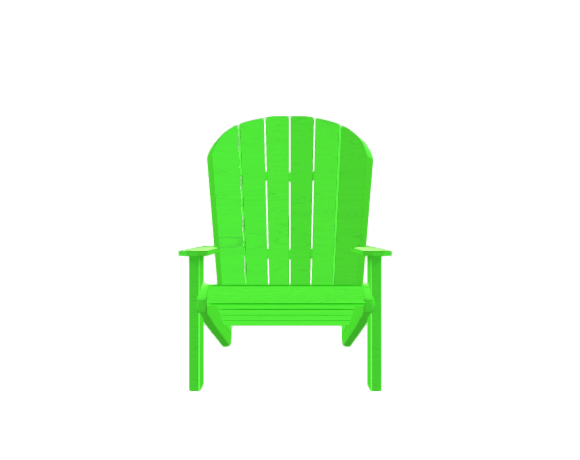 adirondack chair green