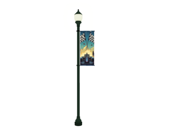 Street light #01 W- Poster