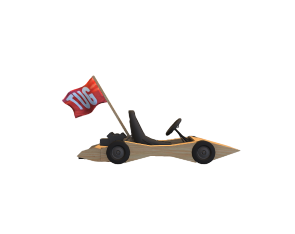 Pinewood derby karts Mod4 Birch