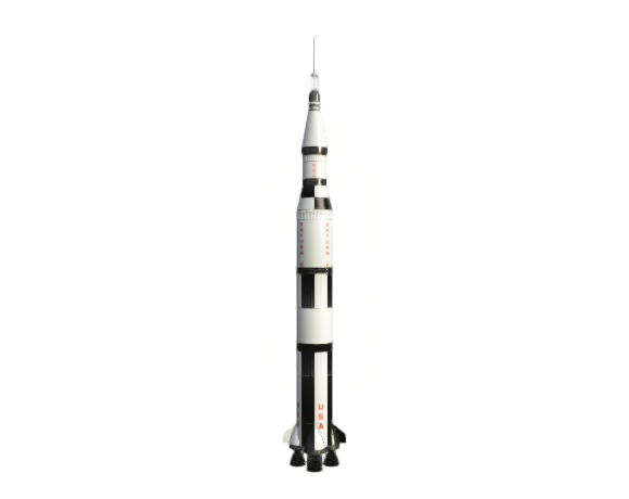 Saturn V Rocket - Simple