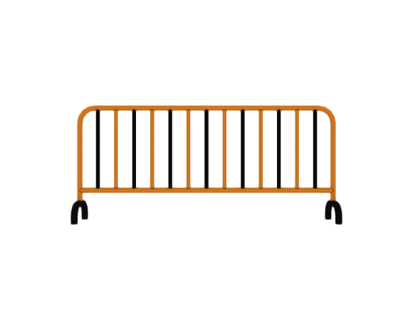 barrier orange black