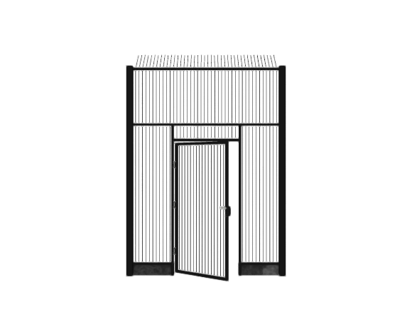 EL7/8 Fence with Gate
