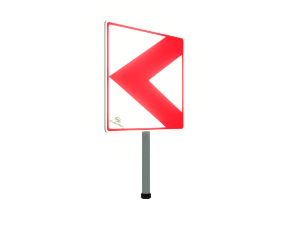 speedway arrow white left