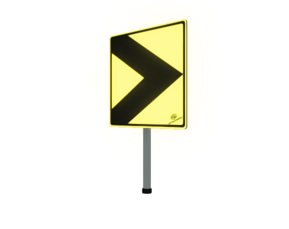 speedway arrow yellow right