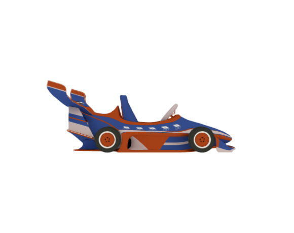 F1 Speedrunner Go-Kart