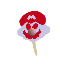 Super Mario Popsicle With Gumball Nose 3D Model Old Version