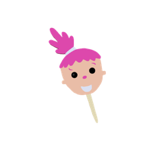 Pinky Dinky Doo Popsicle 3D Model