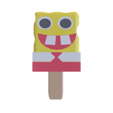 SpongeBob Popsicle In Color