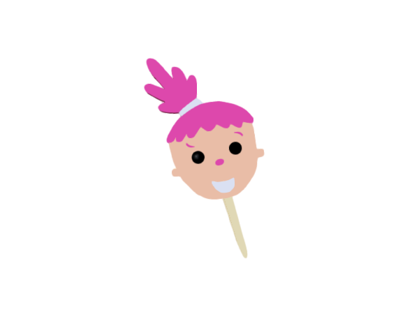 Pinky Dinky Doo Popsicle 3D Model