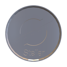 Silver Stellar Coin 3D Model