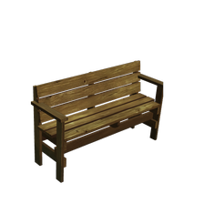 BenchWood mesh unity