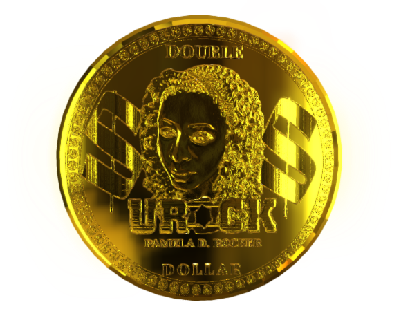 UROCK 3D Digital Coin