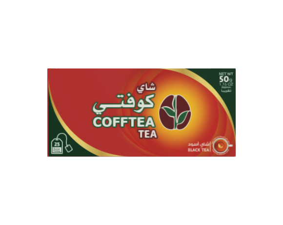 3D 25 COFFTEA TEABAG RED