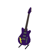 Guitar Rock n Roll Purple