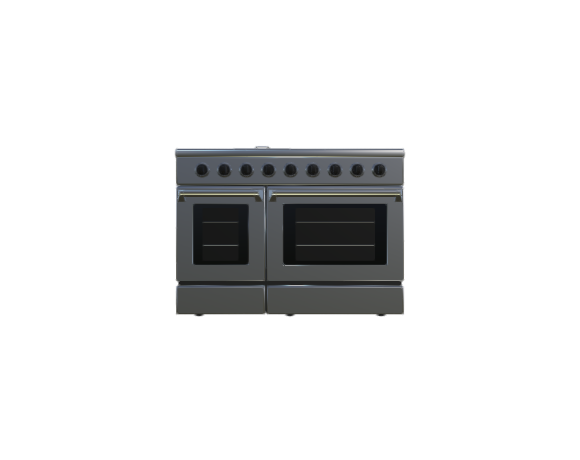 o 48 gas stove range