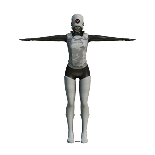 combine assassin T pose Turntable