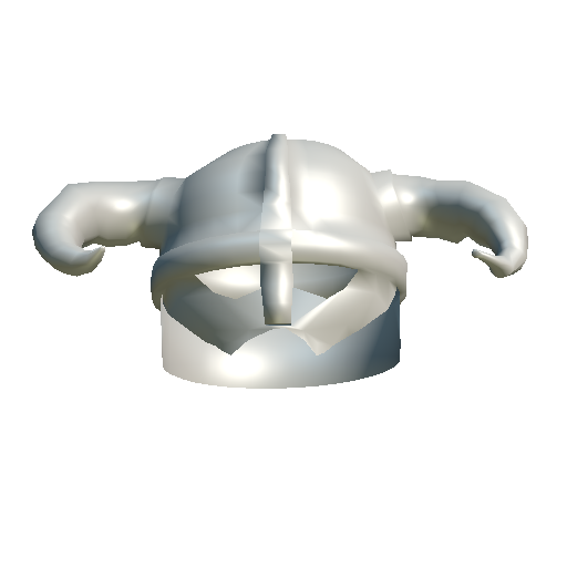 Iron-Helmet DragonBorn (Untextured)