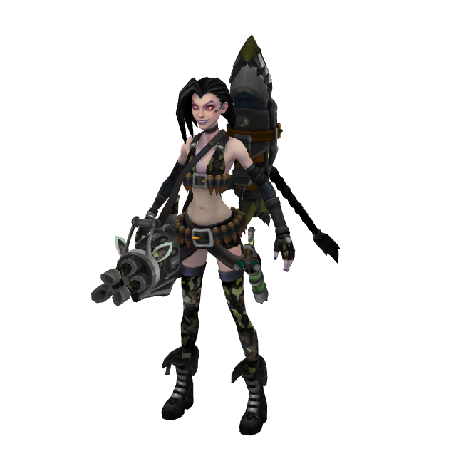 Commando Jinx (League of Legends) (Unofficial)