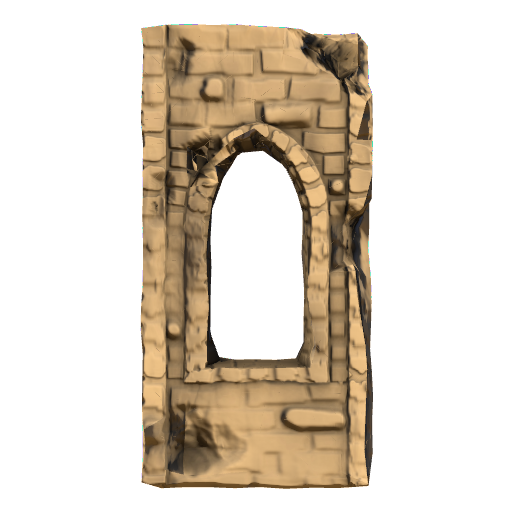 sciana door 1 lowpoly