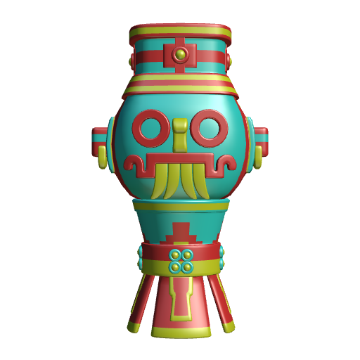 Aztec Tlaloc Heater