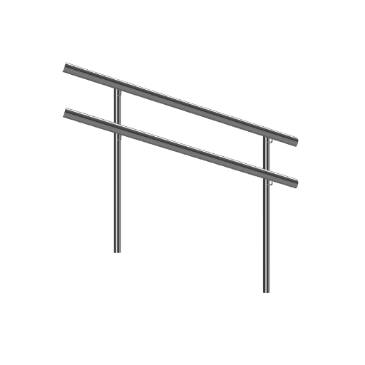 Секции ограждения перила для пандуса №59