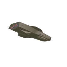 Mon Calamari Cruiser Retro (X-Wing style)