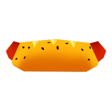 Low Poly Hotdog