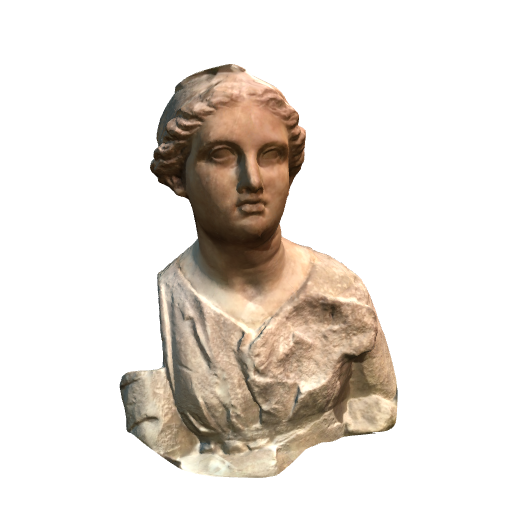 Marble and Limestone Statue of an Attendant