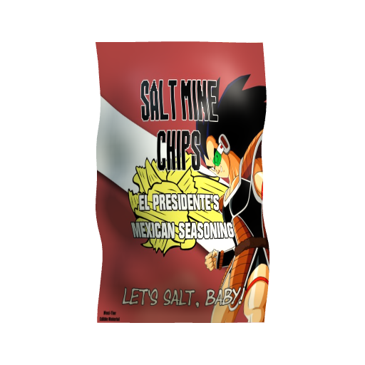 Salt Mines Brand Potato Chips - Raditz Version