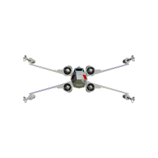 X-Wing Fighter Low Poly 3D Model