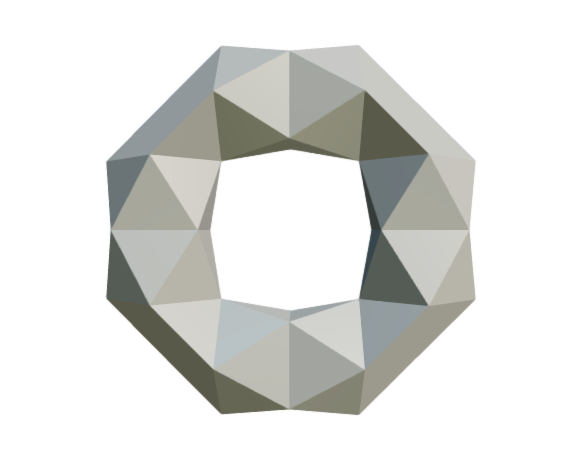 Donut: 96-Deltahedron
