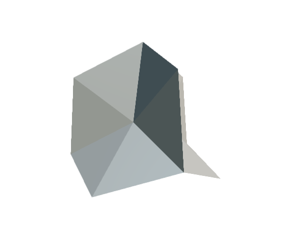 Mobius deltahedron from Tetrakis hexahedron