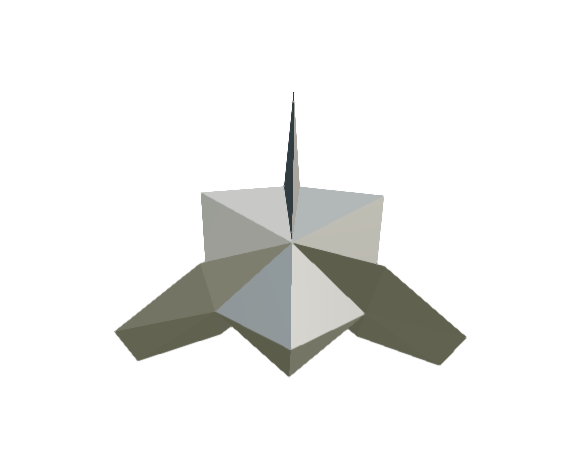 Bellows deltahedron (hybrid)