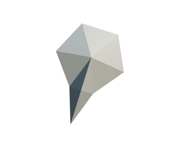 Siamese dipyramid (state 1)