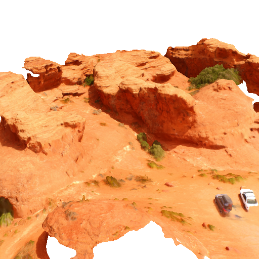 Dixie Red Rock 3D (simplified)