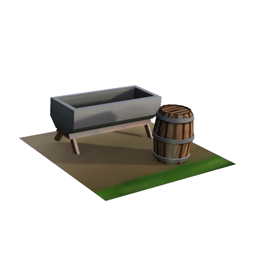 Barrel Trough