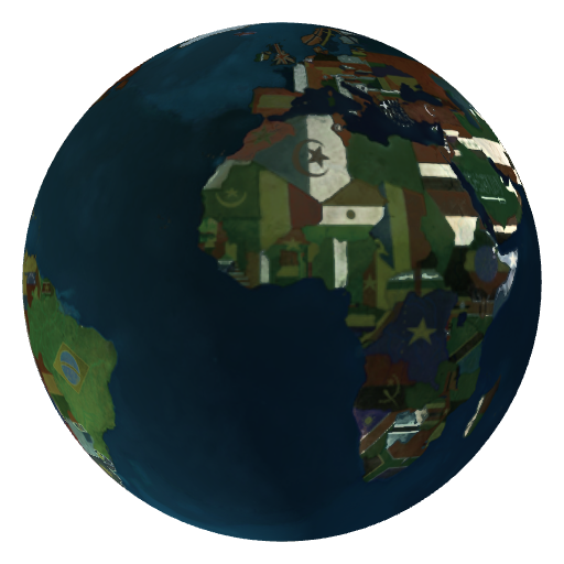 Globe Political Map