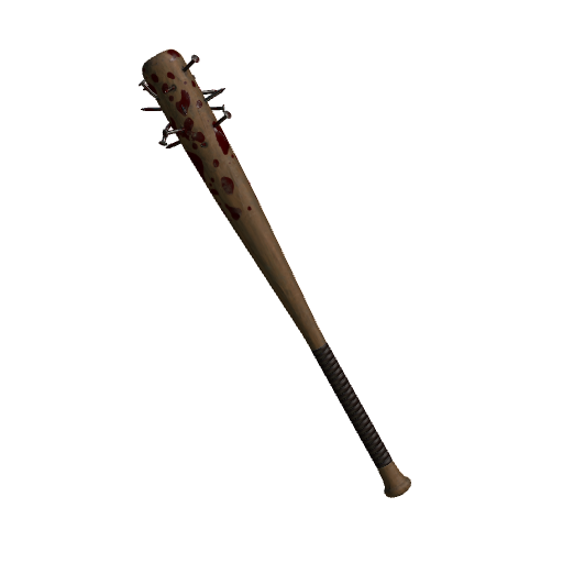 Baseball Bat w/ nails