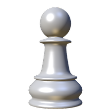 Staunton Style Chess Pawn