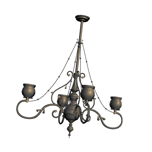 CHANDELIER HPOLY 001