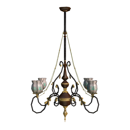 CHANDELIER LPOLY 001