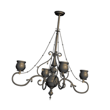 CHANDELIER HPOLY 001