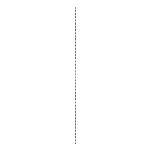 Колонна 38х38 мм, L=1500, 2400, 2967 мм, графит, хром, SLQ01