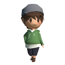 Chibi Who | Low Poly Model