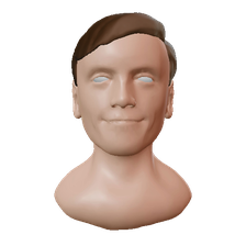 Self Portrait Low Poly