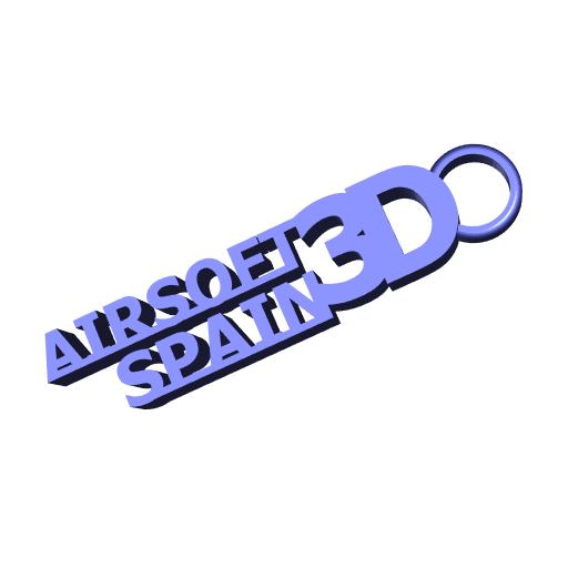 Airsoft3DSpain Keychain